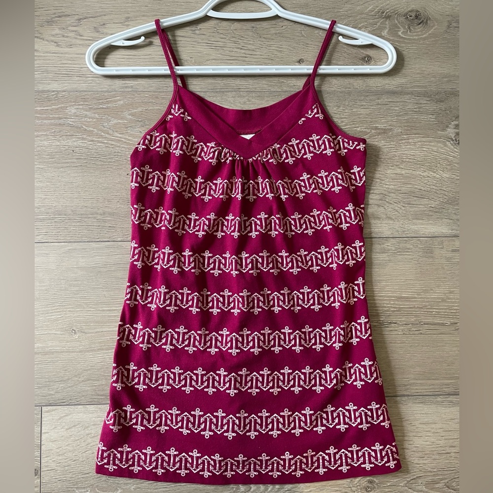 Anchors tank top